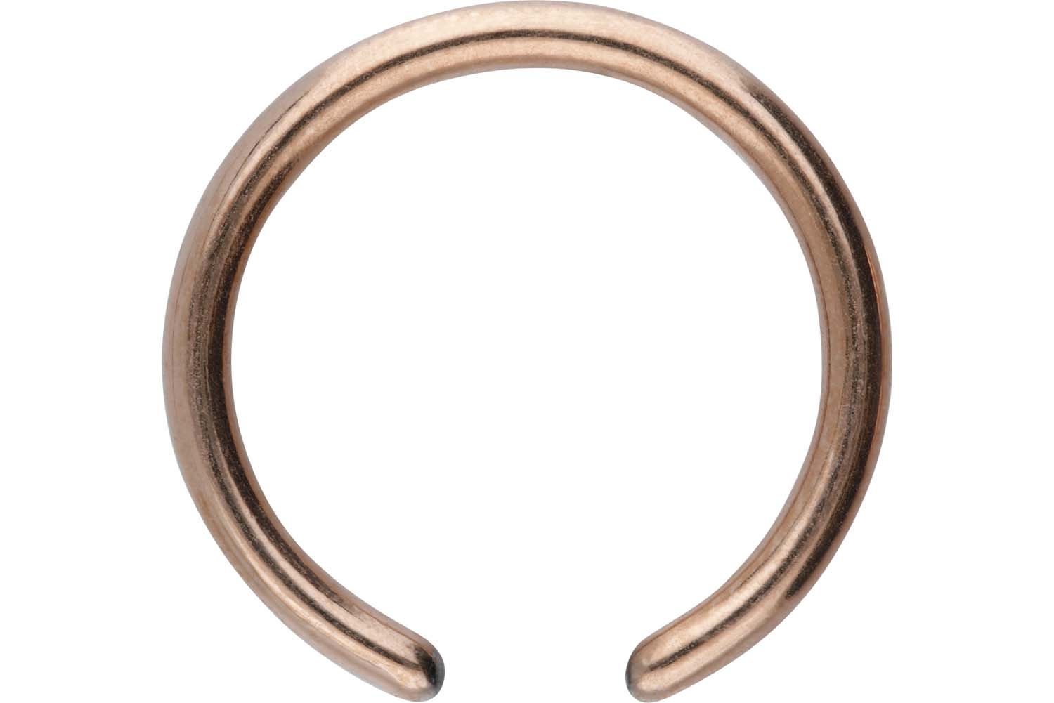Chirurgenstahl Klemmkugelring Piercing ohne Kugel